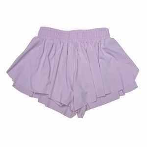Azarhia‎ Butterfly Flowy Shorts - Lavender- Girls Size 6/7